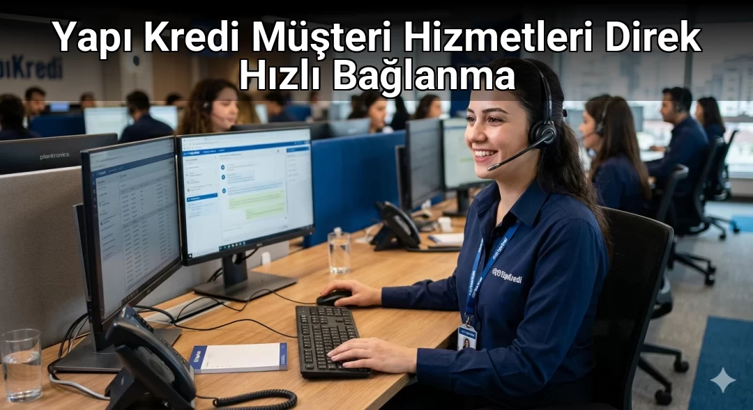 Yapı Kredi Müşteri Hizmetleri Direk Hızlı Bağlanma